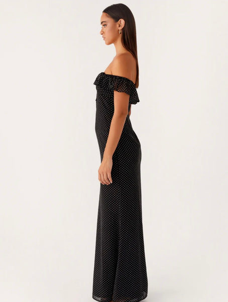 Scarlett Cherry Maxi  Polka Dot