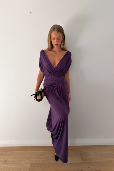 ESME GOWN | PLUM