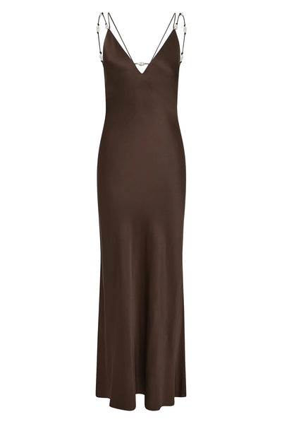 Agate Crossback Maxi Dress