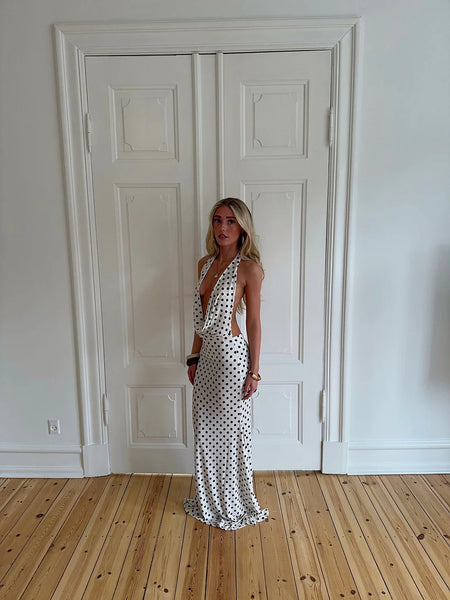 Maltina polka Dot Maxi Dress