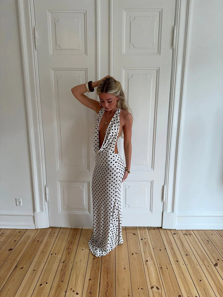 Maltina polka Dot Maxi Dress