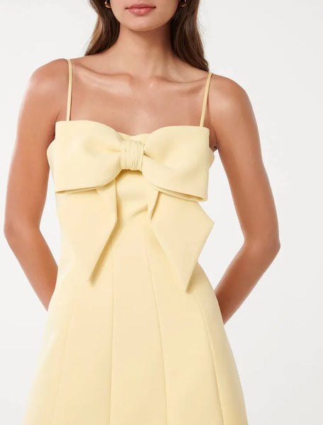 Hayley Bow Front Mini Dress