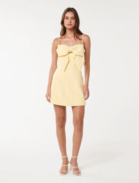 Hayley Bow Front Mini Dress