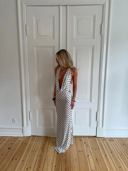Maltina polka Dot Maxi Dress