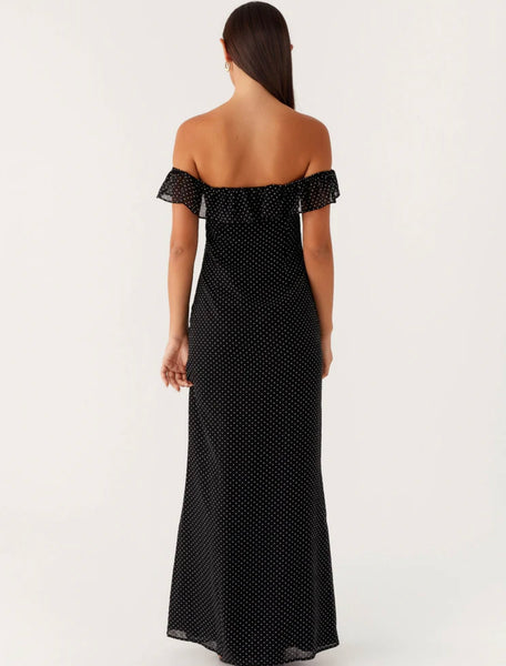 Scarlett Cherry Maxi  Polka Dot