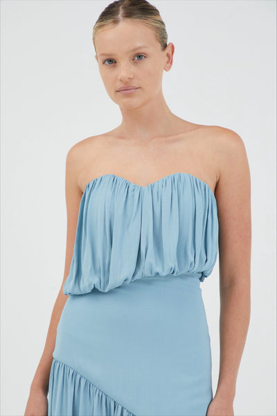 Seraphic Strapless Maxi Dress