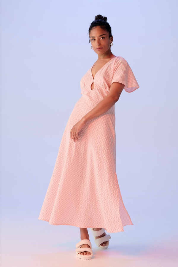Clover Midi - Pink